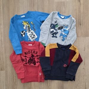 Colorful Kids Sweatshirt Set